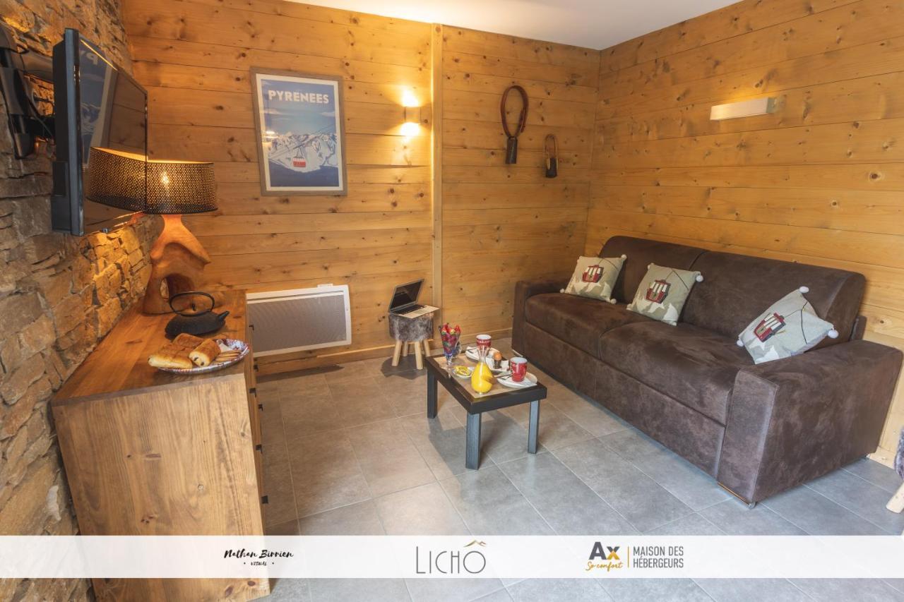 Les Balcons Montagnards Apartment อักซ์-เลส์-แตร์มส์ ภายนอก รูปภาพ