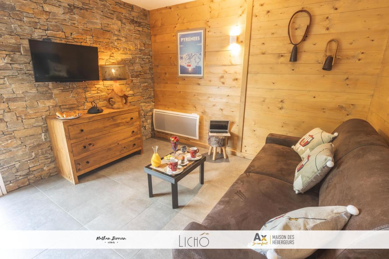 Les Balcons Montagnards Apartment อักซ์-เลส์-แตร์มส์ ภายนอก รูปภาพ