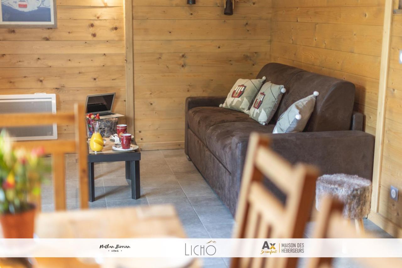 Les Balcons Montagnards Apartment อักซ์-เลส์-แตร์มส์ ภายนอก รูปภาพ