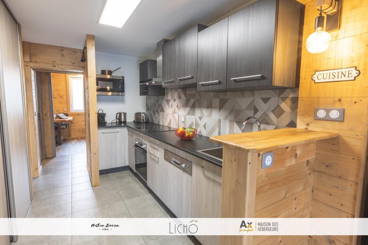 Les Balcons Montagnards Apartment อักซ์-เลส์-แตร์มส์ ภายนอก รูปภาพ