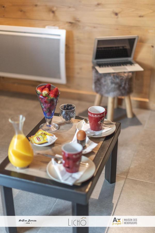 Les Balcons Montagnards Apartment อักซ์-เลส์-แตร์มส์ ภายนอก รูปภาพ