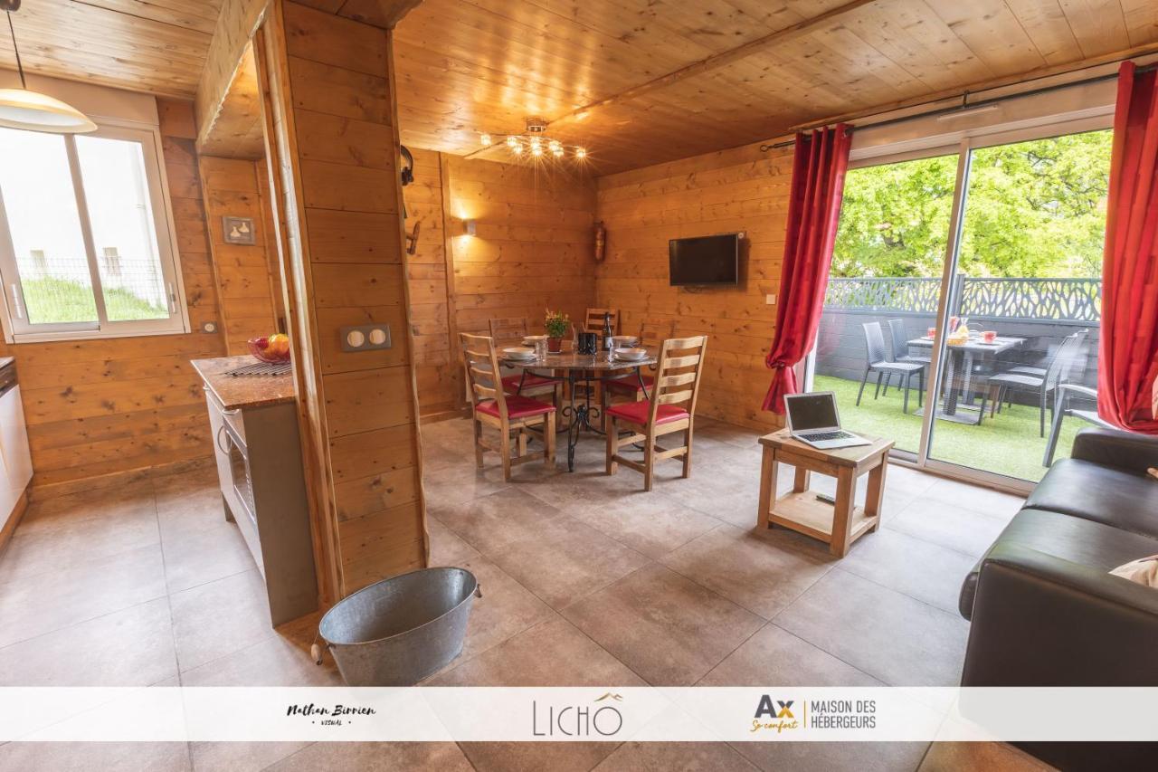 Les Balcons Montagnards Apartment อักซ์-เลส์-แตร์มส์ ภายนอก รูปภาพ
