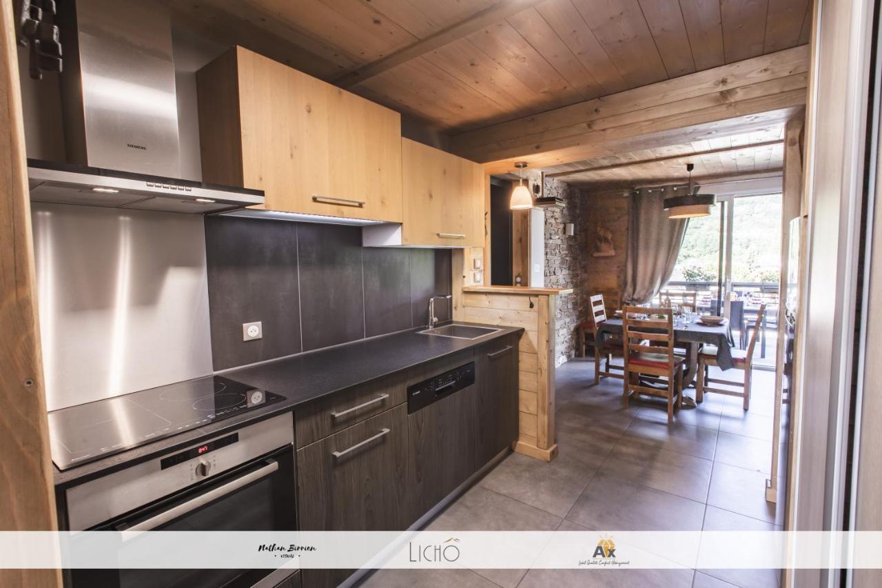 Les Balcons Montagnards Apartment อักซ์-เลส์-แตร์มส์ ภายนอก รูปภาพ