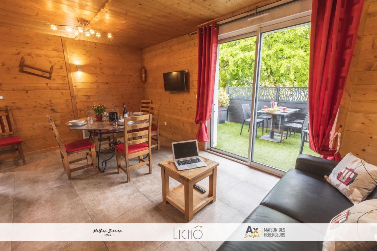 Les Balcons Montagnards Apartment อักซ์-เลส์-แตร์มส์ ภายนอก รูปภาพ