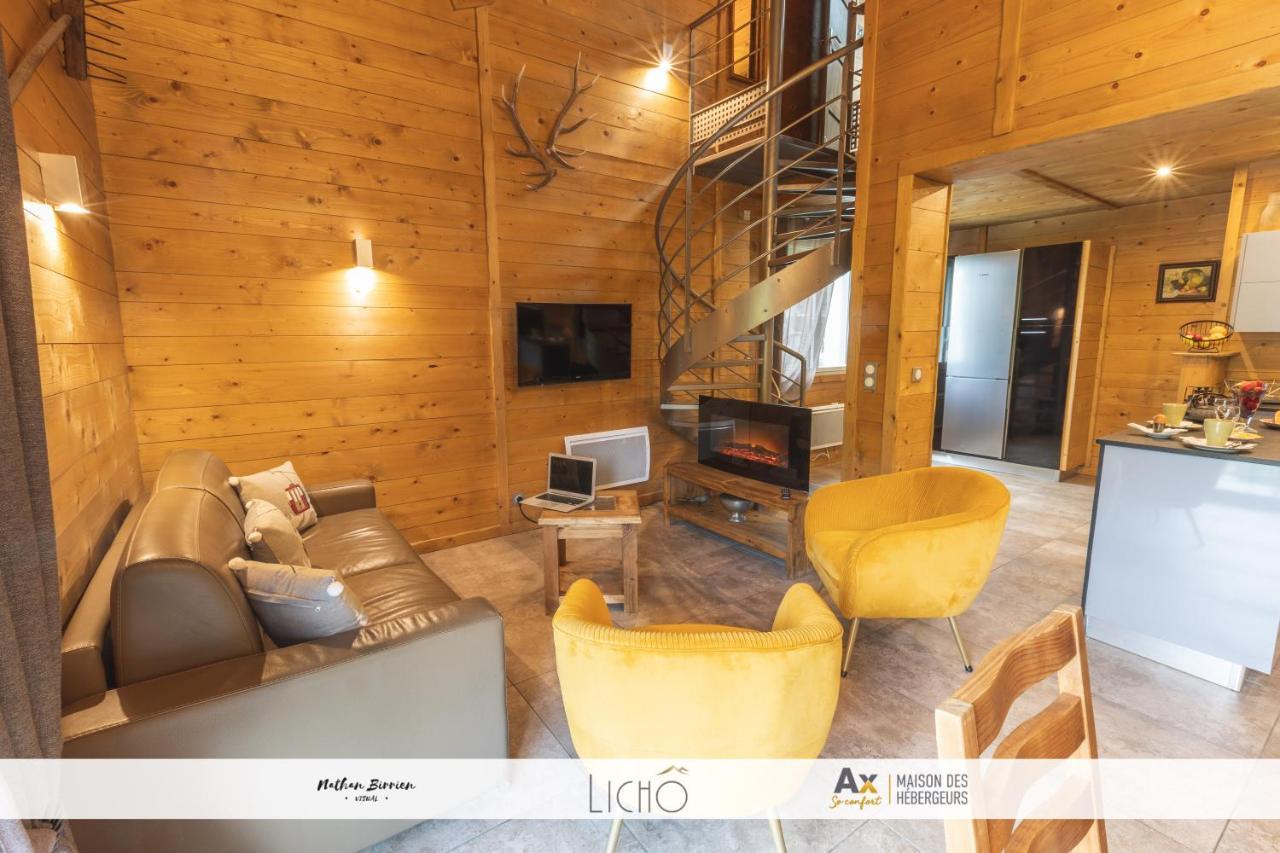 Les Balcons Montagnards Apartment อักซ์-เลส์-แตร์มส์ ภายนอก รูปภาพ