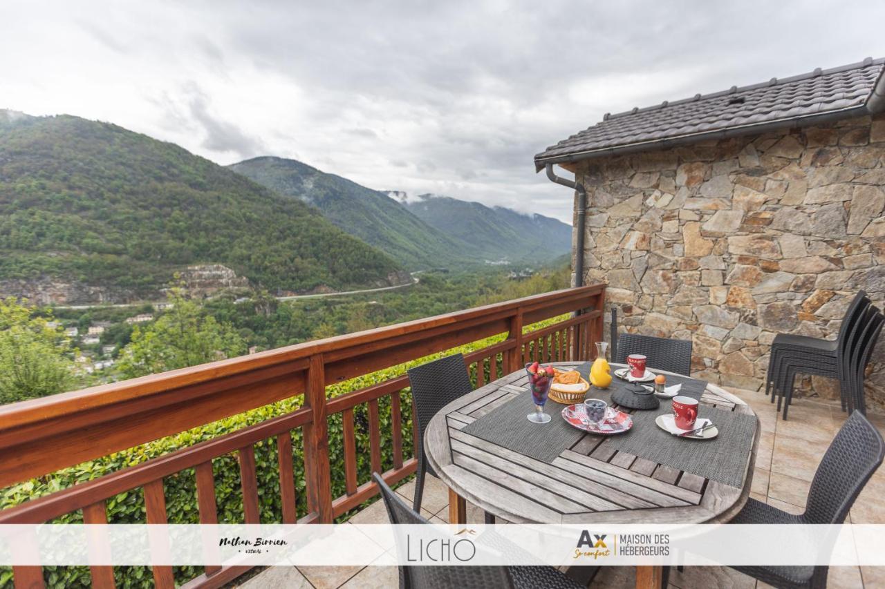 Les Balcons Montagnards Apartment อักซ์-เลส์-แตร์มส์ ภายนอก รูปภาพ