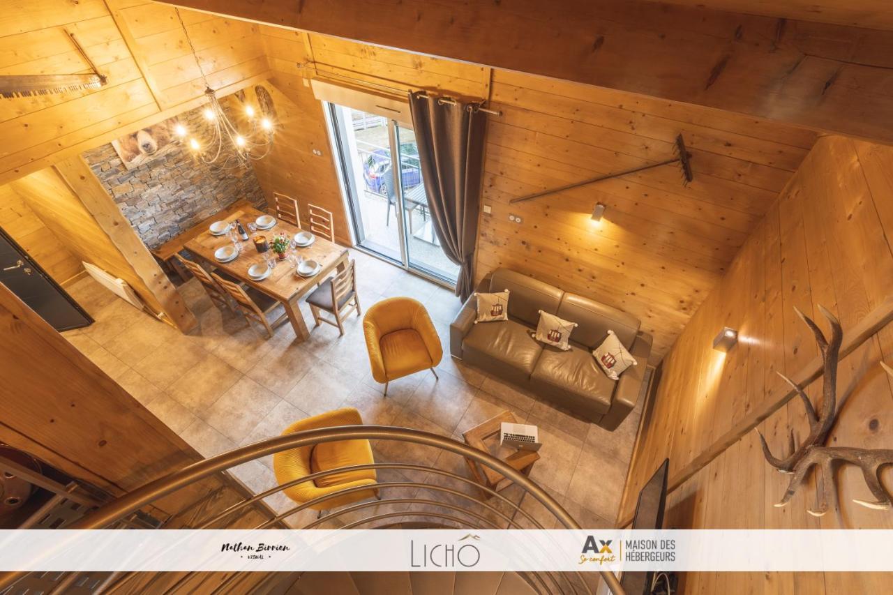 Les Balcons Montagnards Apartment อักซ์-เลส์-แตร์มส์ ภายนอก รูปภาพ