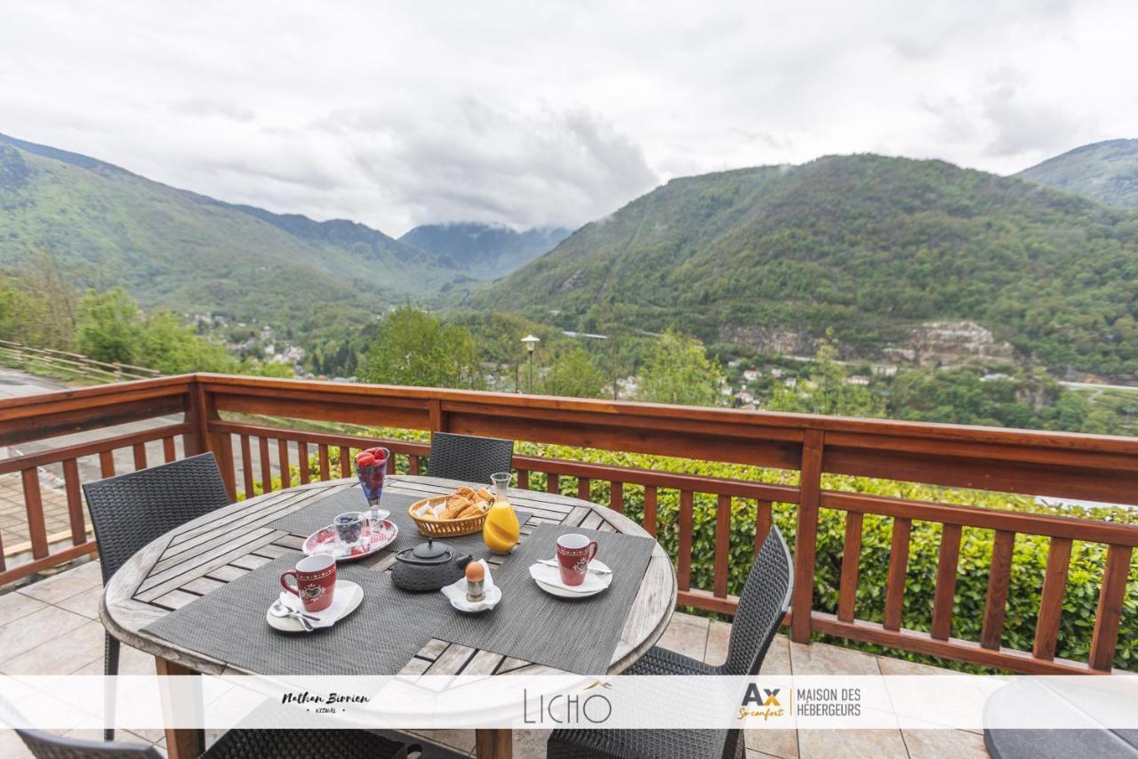 Les Balcons Montagnards Apartment อักซ์-เลส์-แตร์มส์ ภายนอก รูปภาพ